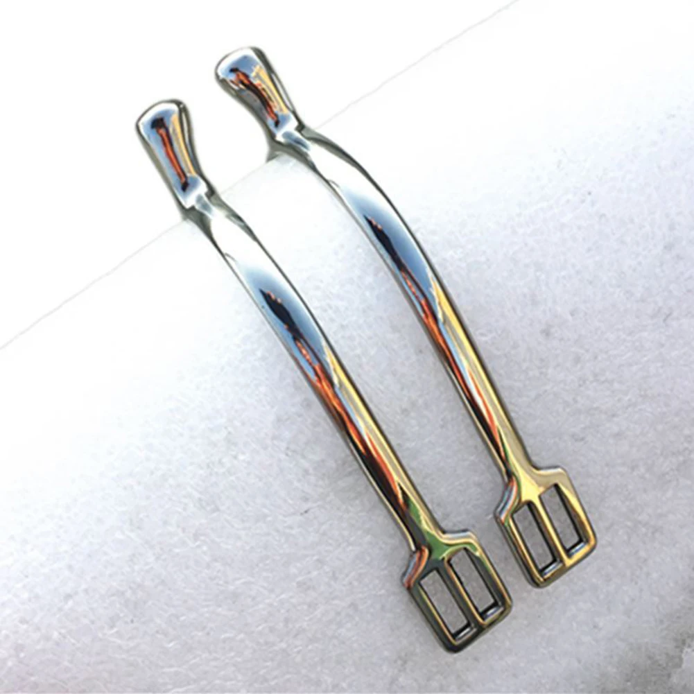 

1 Pair Stainless Steel Spurs Equestrian Supplies English Equestrian Supplies Knights Horse Riding Spurs Women Universal Size