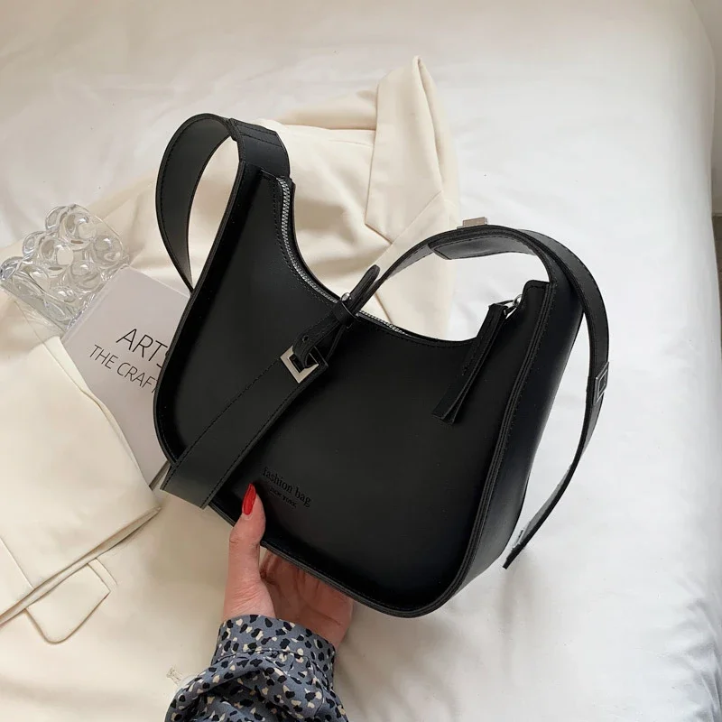 Полукруглые сумки через плечо с седлом для женщин дизайнерские брендовые