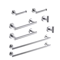 bath hardware sets brushed nickel 304 stainless steel wall mounted bathroom accessories set