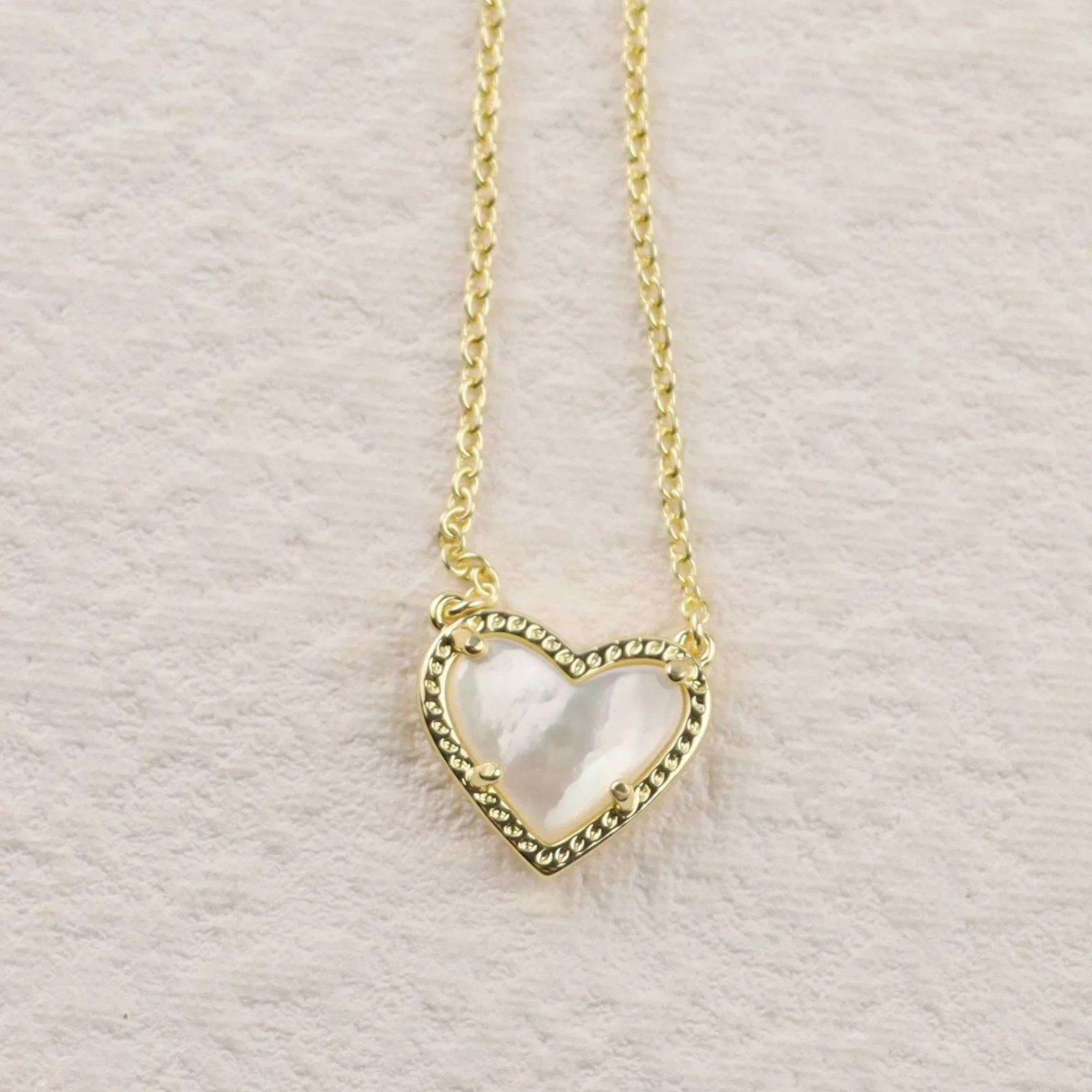 YEEVAA сердце натуральный кристалл драгоценный камень регулируемый кулон ожерелье