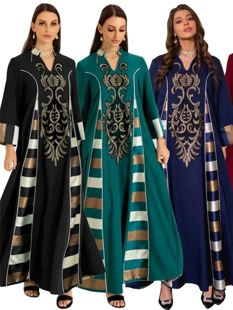 

Ramadan Eid Abaya Dubai Prayer Clothes Women Saudi Arabia Turkey Islam Muslim Modest Dress Kebaya Robe Femme Musulmane Vestidos