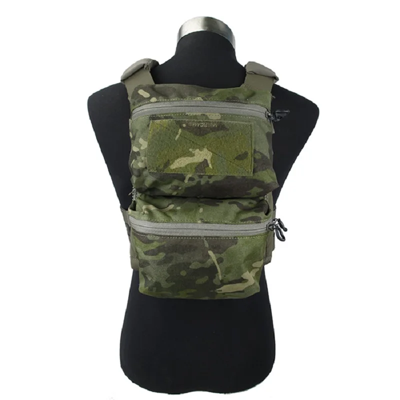 Tm3615-MTP / Outdoor Sports Tactical FPC Style Vest Special Zipper Backpack Multicam Tropic