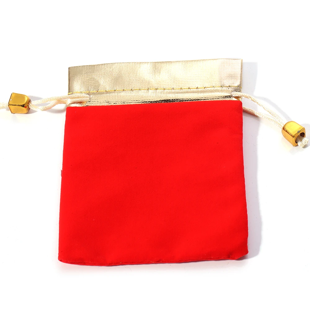 

Бархатные мешки золотого цвета, тканевые мешочки на шнурке, сумки для ювелирных украшений, рождественские подарки, женская сумка для упаковки ювелирных изделий