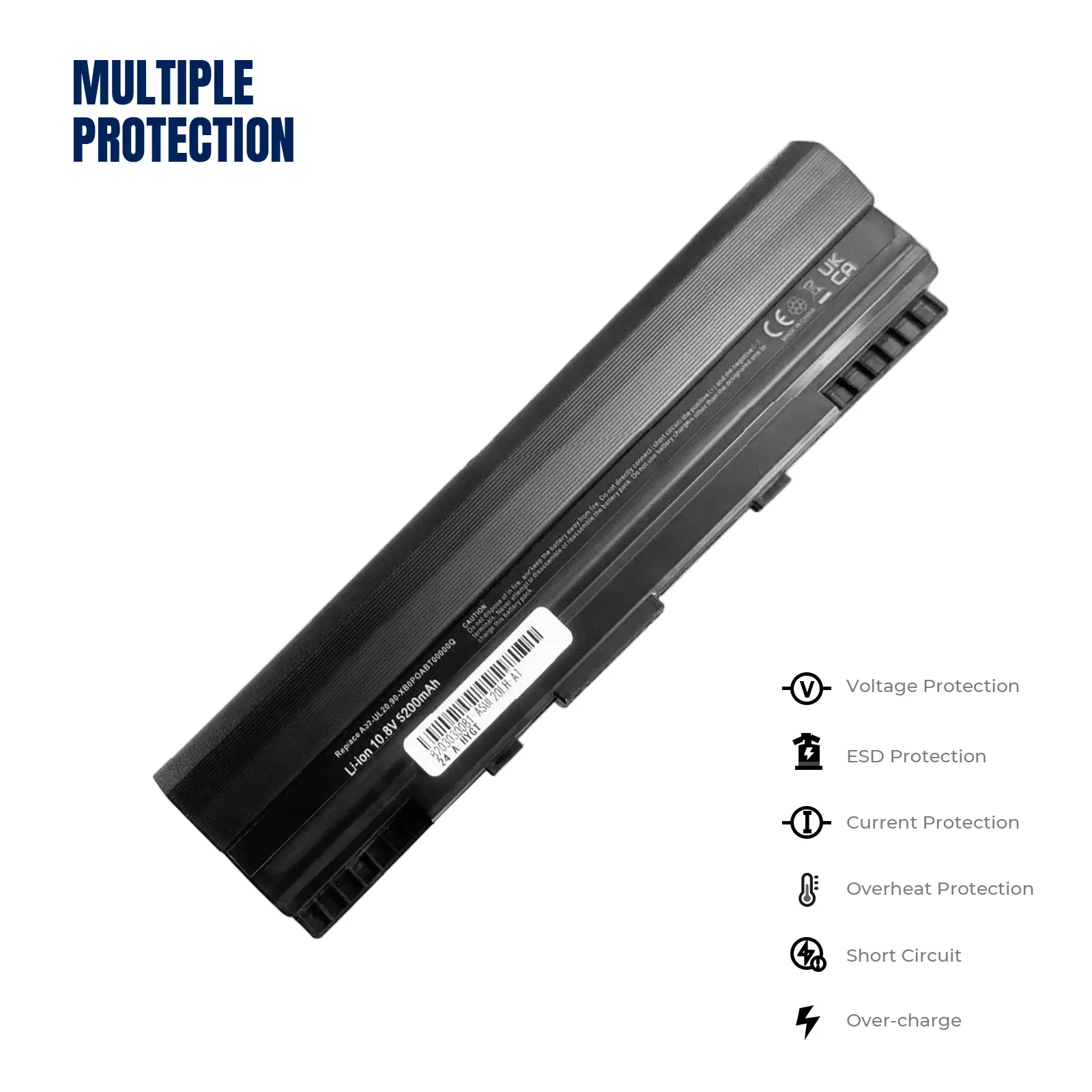 YOOFAN Bateria A32-UL20 для ordenador портативный ASUS пьеза eee pc 1201t 1201HA 1201N 1201T UL20 UL20A UL20F