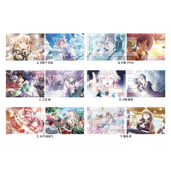 Япония Cs.front Товары Lovelive Hasu no Sora Jogakuin School Idol Club Photo Vol.2 Set