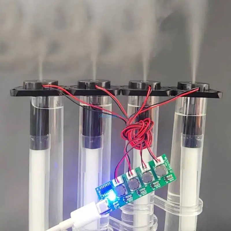 

L4MA UNSWITCH MODULE FOUR HEAD MOUDIFIER DIY ULTRASONIC DEBULIZER Мощный модуль выхода с высоким туманом