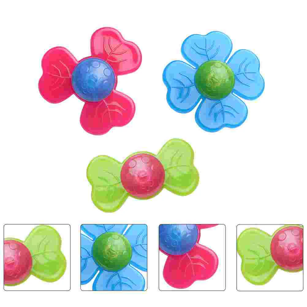 

3Pcs Suction Cup Kids Bathing Sucker Toy Kids Feeding for Kids Bathing