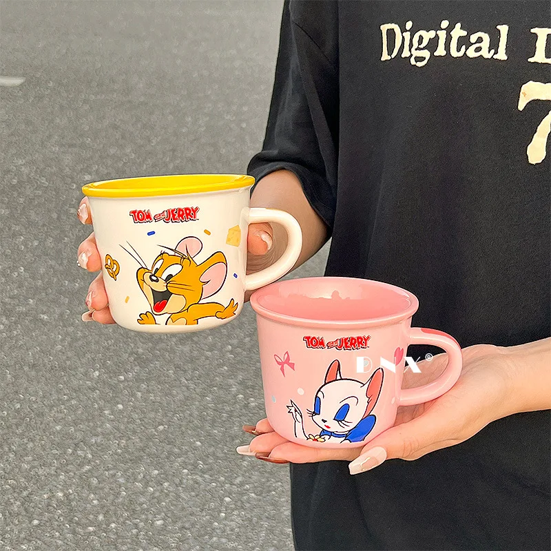 Том Джерри милая мультяшная тодели керамическая кофейная чашка Galore кавайная