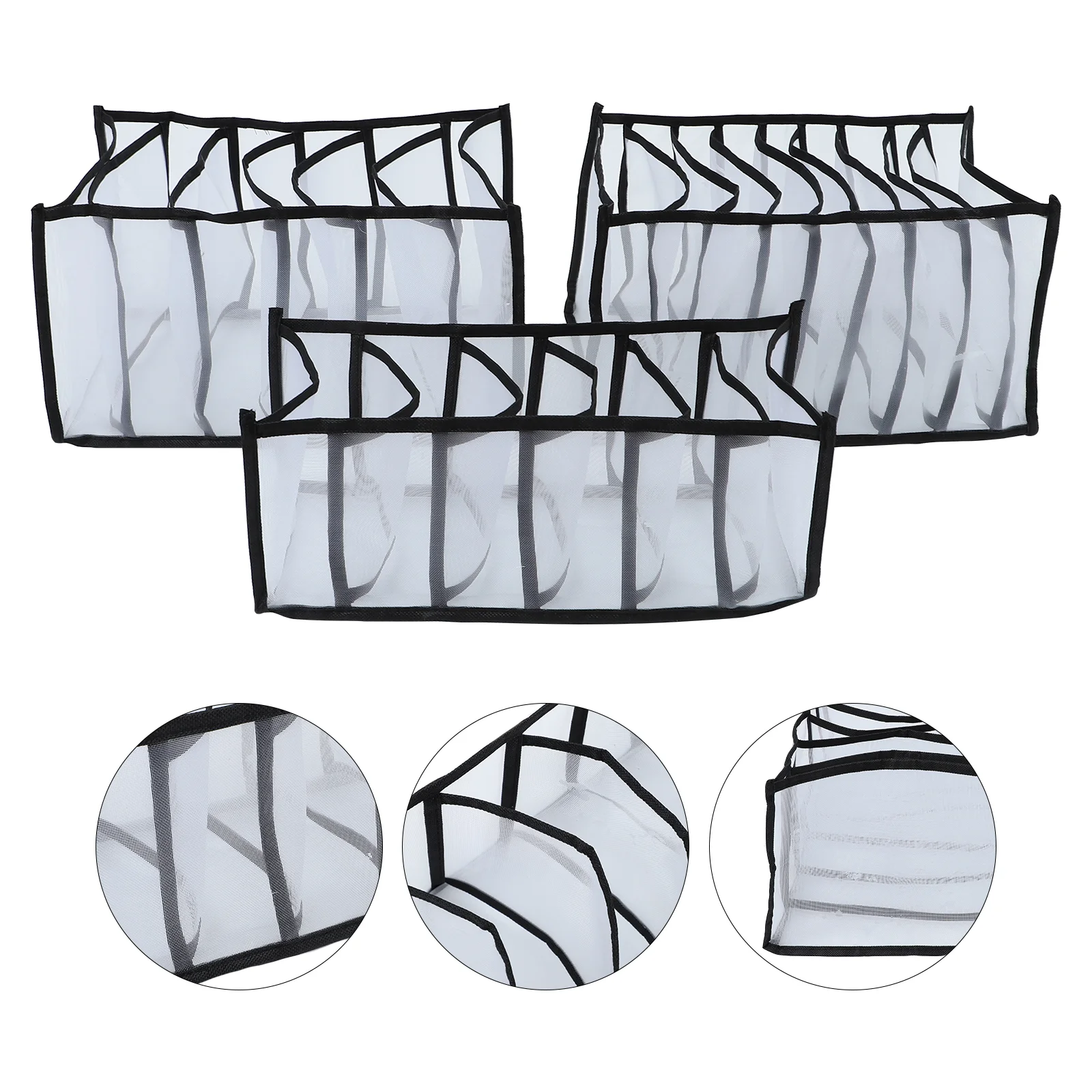 

Storage Organizer Drawerbox Closetfoldable Boxes Clothes Sock Bedcontainer Book Dividers Toy Divider Bins Hamper Laundry