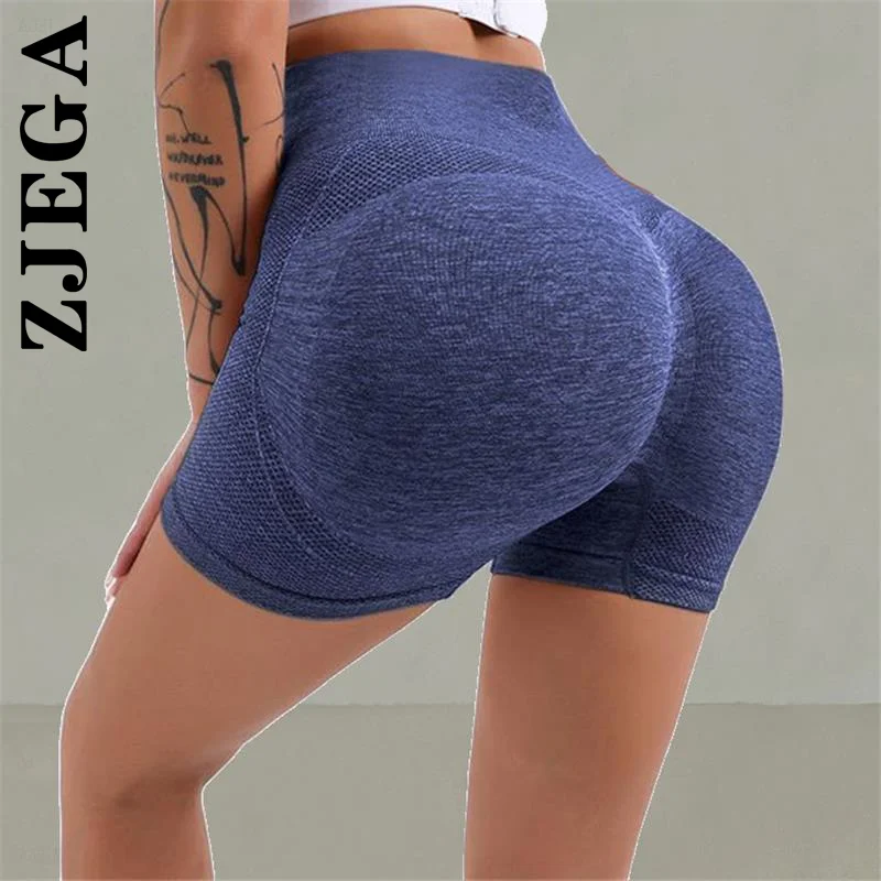 

Zjega New Women Scrunch Leggings For Women Gym Shorts Tights Yoga Shorts High Waist Gym Clothing Shorts Women Female