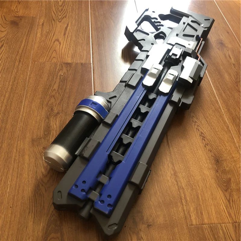 

[New] Big size simulation OW Game Hero Soldier 76 Prop weapon D. va Costume Prop Wrist gun Weapon cosplay collection Toy Gun