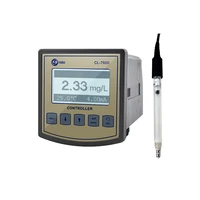 digital free chlorine sensor cl 7600 residual chlorine meter for water chlorine monitoring with rs485 and dosing system