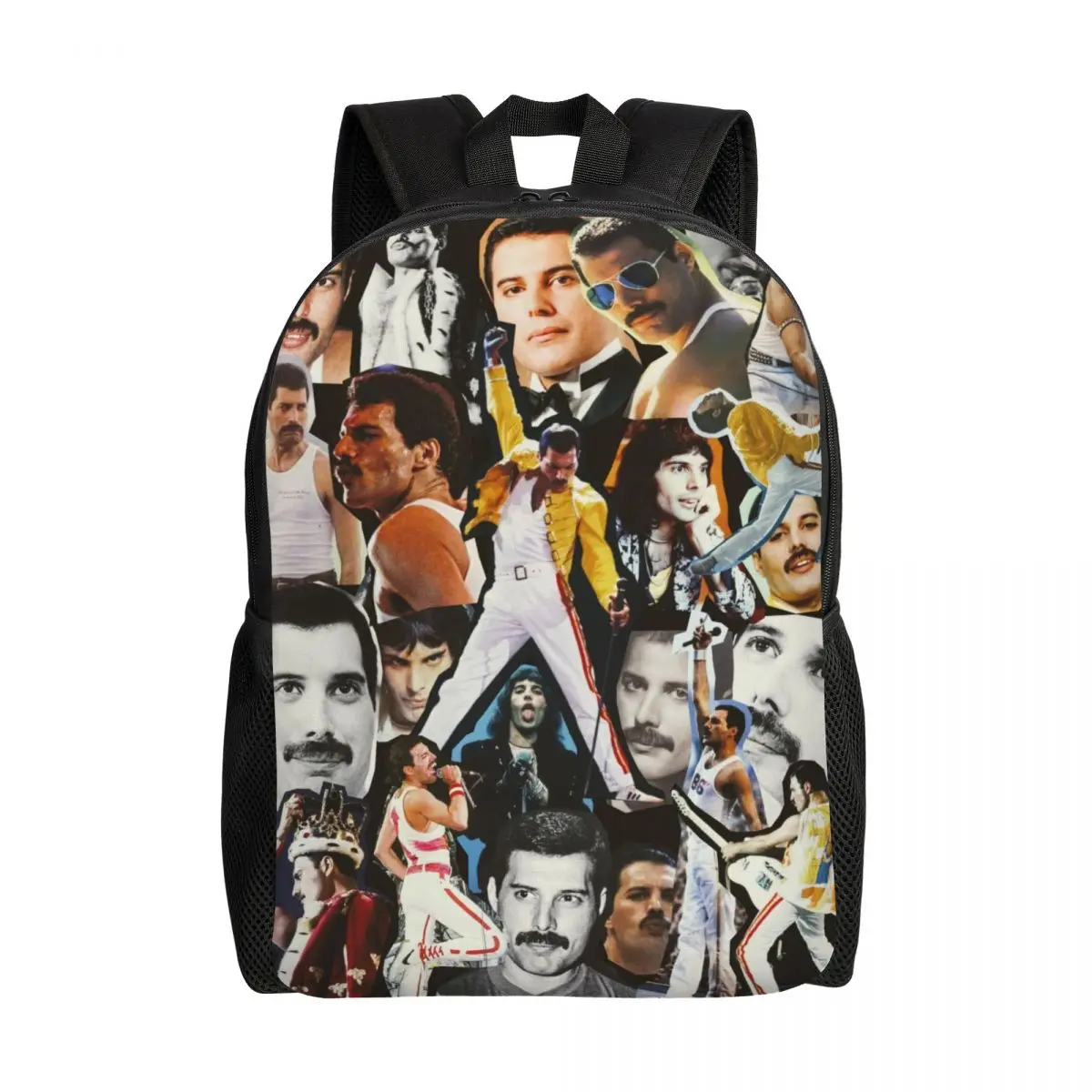 Рюкзаки для колледжа Freddie Mercury с 3D-принтом мальчиков и девочек дорожные сумки