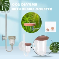 aquarium co2 diffuser with bubble counter twinstar style atomizer acrylic fish tank aquatic plants accessories supplies sprayer