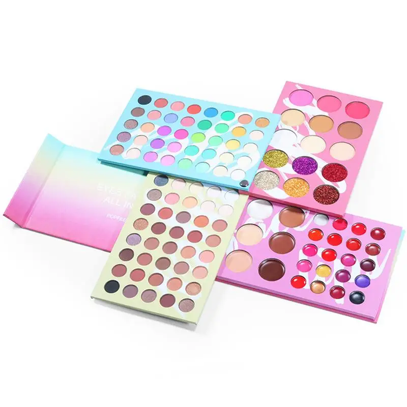 

121 Color Makeup Tray Waterproof Four-Layer 3D Eyeshadow Palette Great Gift For Makeup Lovers Family And Friends On Birthdays