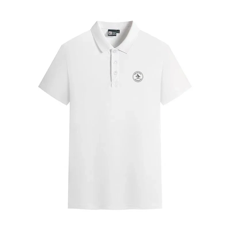 Лидер продаж мужская одежда с коротким рукавом Изысканная брендовая