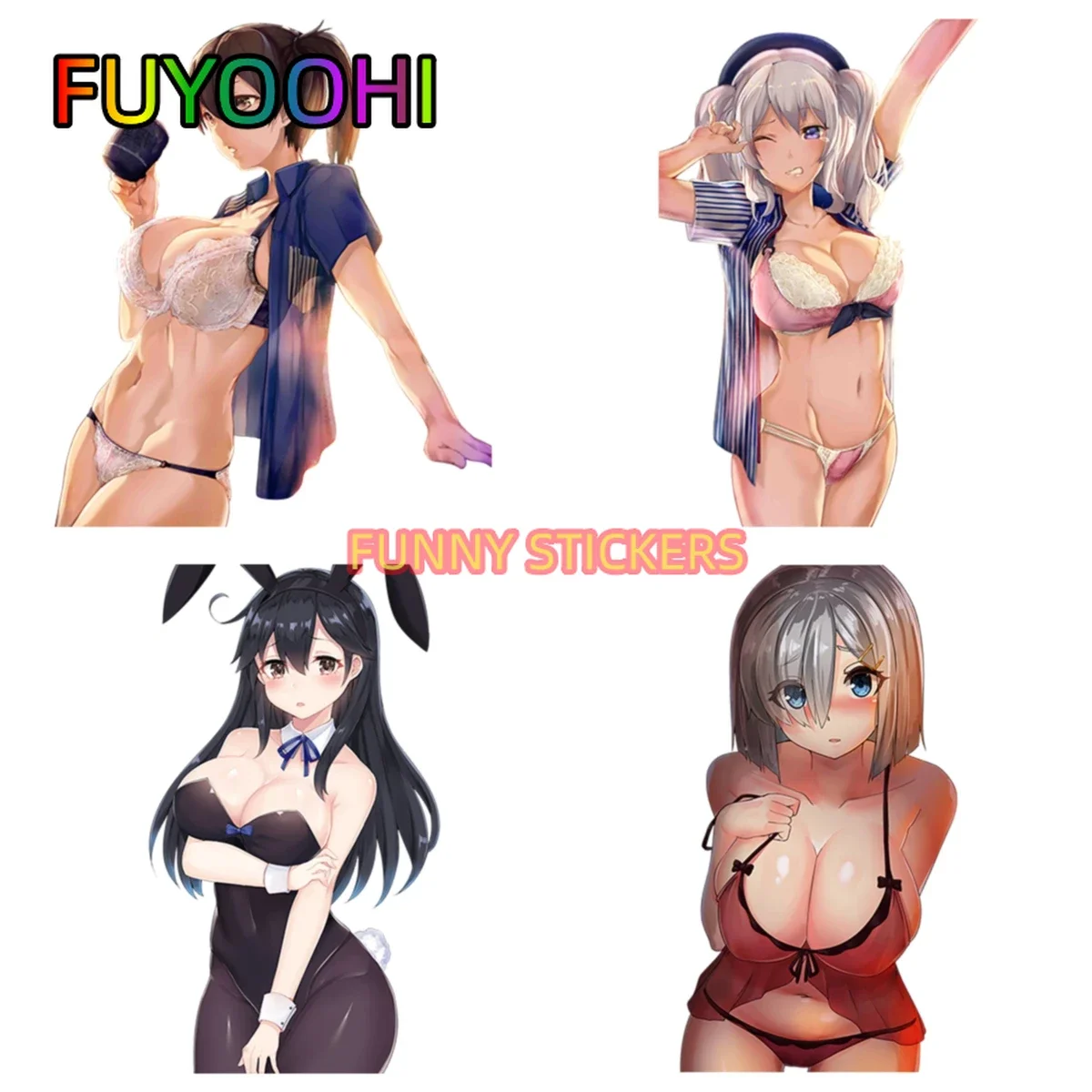 Милые автомобильные наклейки аниме сексуальная красота девушка Kantai коллекция