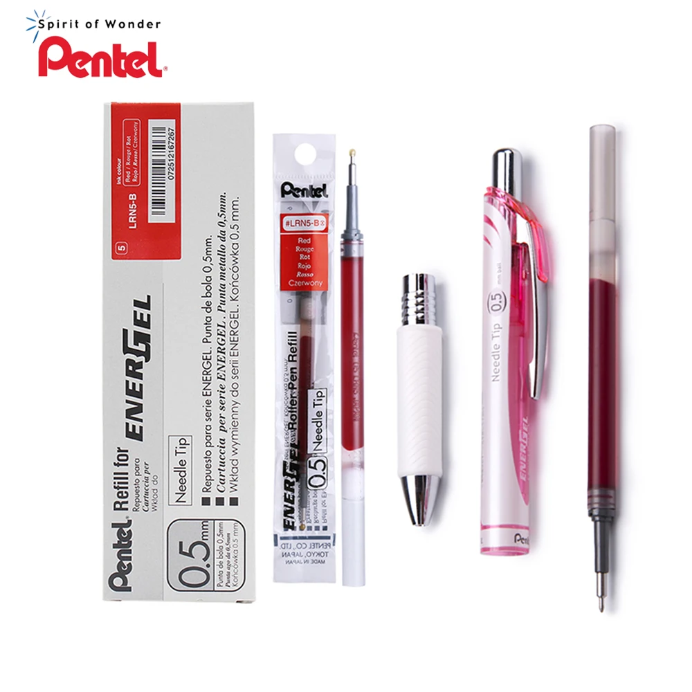 

Pentel Gel Pen Refill LRN5 Student Writing Test Quick-drying Refill Suitable for BLN75/BLN105 Original Refill 0.5mm Stationery