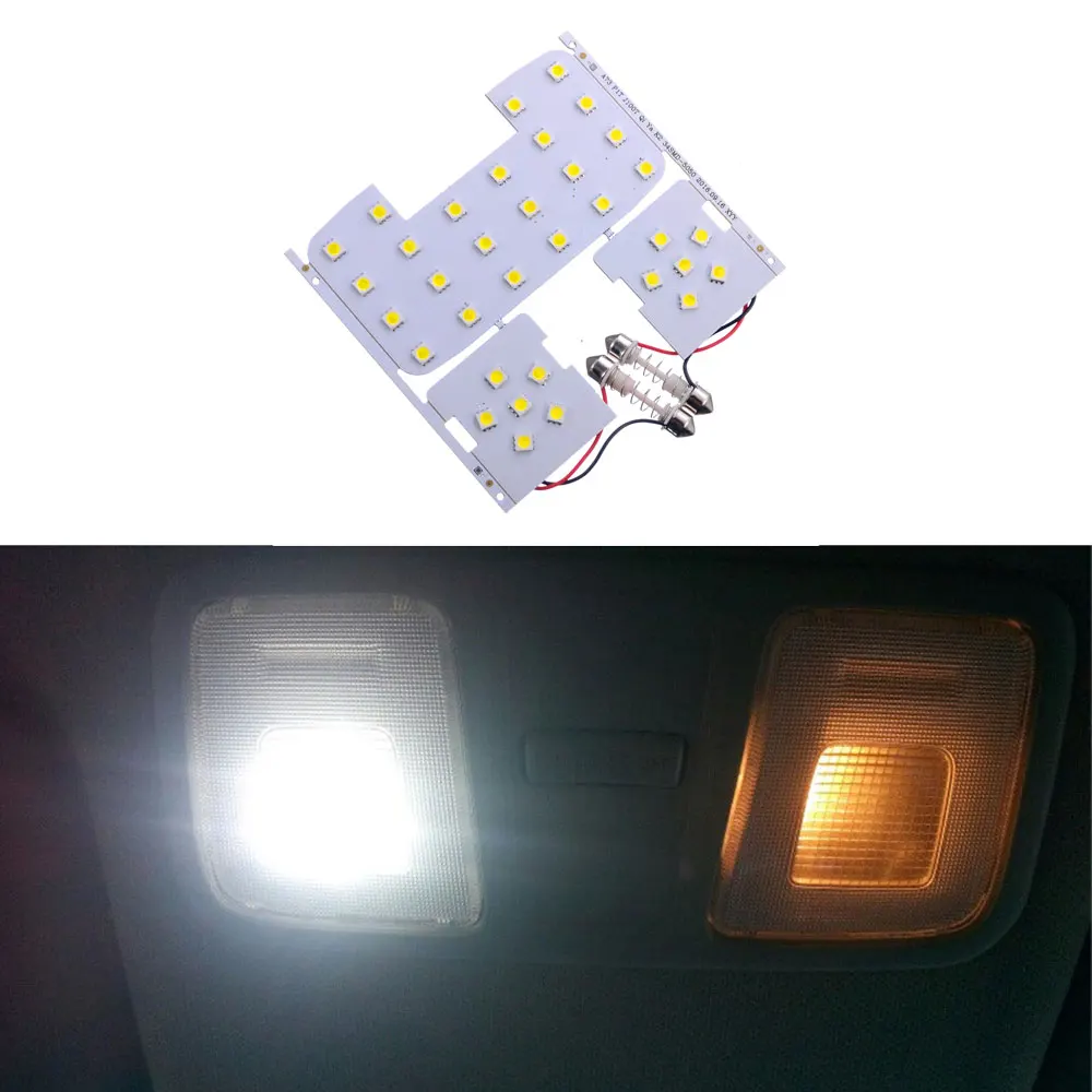 

White LED Auto Car Reading Interior Light Panel Dome Lamp For KIA RIO K2 2006-2017/Hyundai Solaris Accent