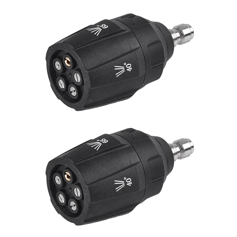 2 шт. сопла 5 в 1 для мойки высокого давления 0-65 мм