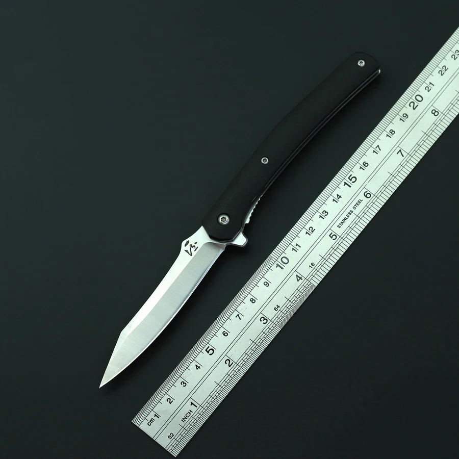 

Карманный складной нож GODFUR, 8Cr1 3Mov со стальным лезвием, рукоятка G10, для охоты, рыбалки, кемпинга, выживания, фруктов, инструменты для повседне...