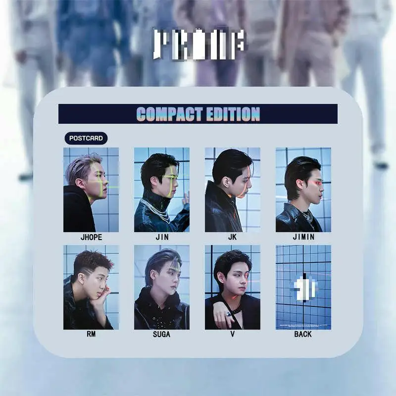 

KPOP bangtan boys New album Proof Collection card LOMO photo card Photo card Photo album Concept photo Fan Gifts JIMIN SUGA RM V