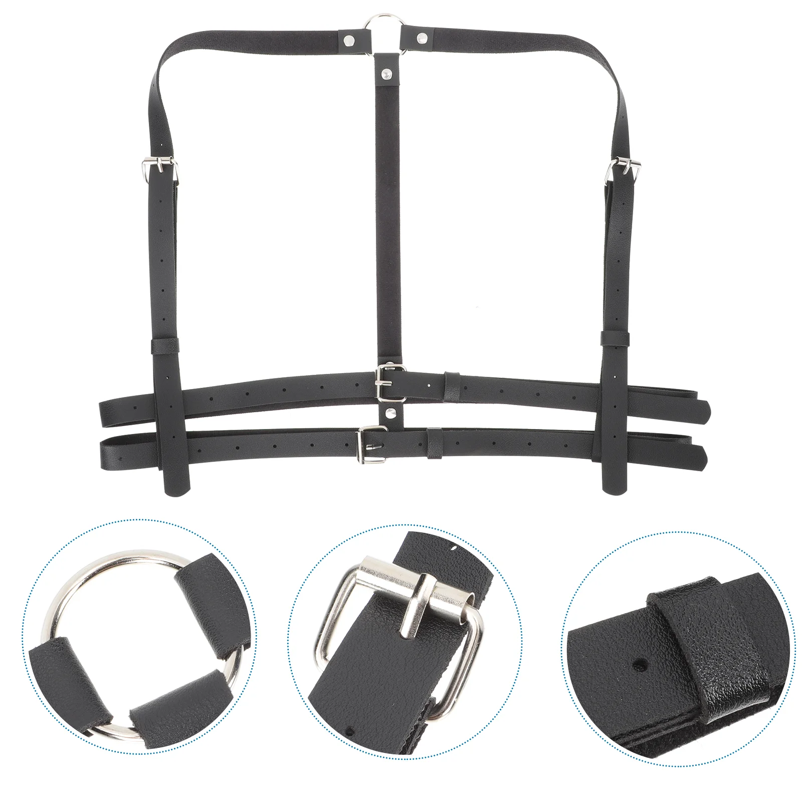 

Leather Waist Harness Strap Cool Style Waist Straps Belt Body Harness