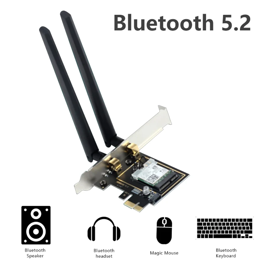 Трехдиапазонная беспроводная Wi-Fi карта Intel AX210 6E 802.11AX 5374M сетевая для рабочего