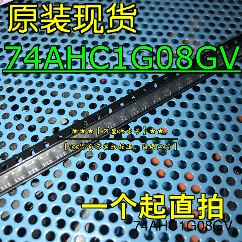 

100pcs 100% orginal new 74AHC1G08GV 74AHV1G08 Silkscreen A8 SOT-753 logic circuit chip