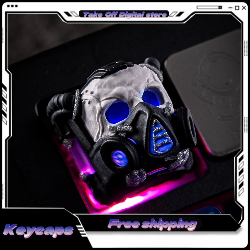 Персонализированный креативный колпачок для клавиш супер крутая серия скелет