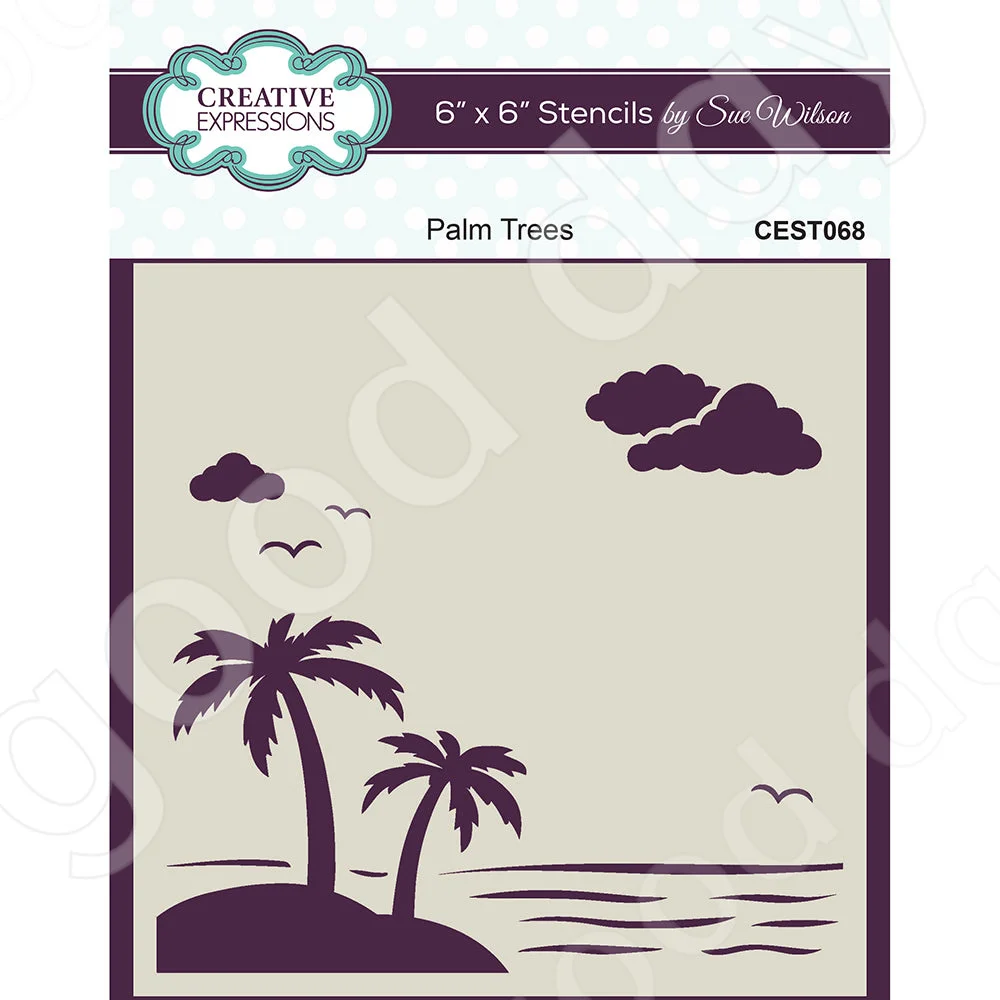 

2022 Easter, Palm Trees Metal Cutting Stencil Diary Scrapbooking Easter Craft Engraving Making Stencil