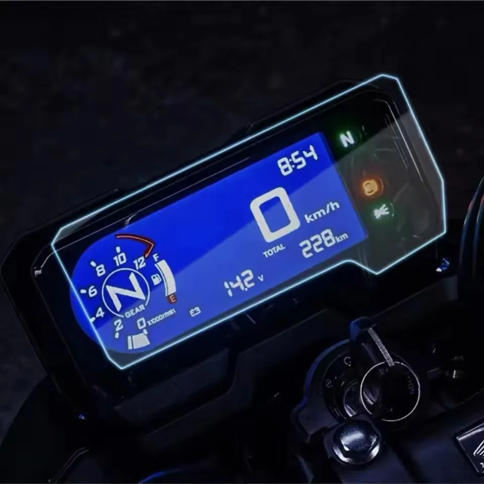 Фото Защитная пленка для экрана приборной панели HONDA CBR500R CB500F CB500X CBR650R CB650R 2023 2020 2022, защита от царапин №3