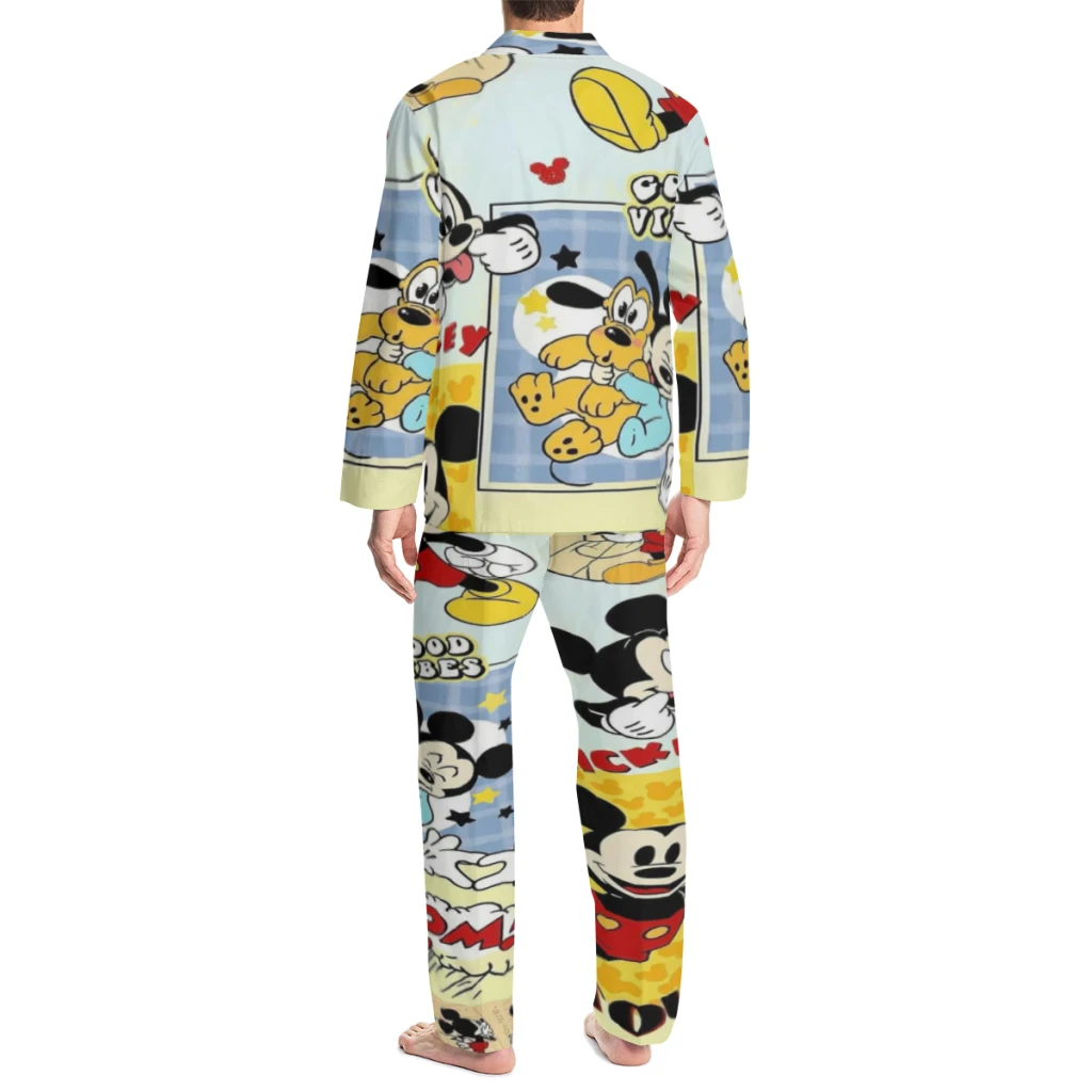 Белая пижама Disney с Микки Маусом выбранные узоры Минсо милый стиль
