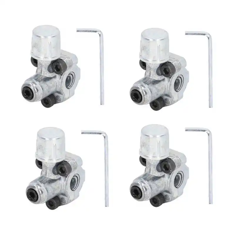 

Line Tap Valves Kit Piercing Valve Set Rustproof with Hex Wrench for Replacement