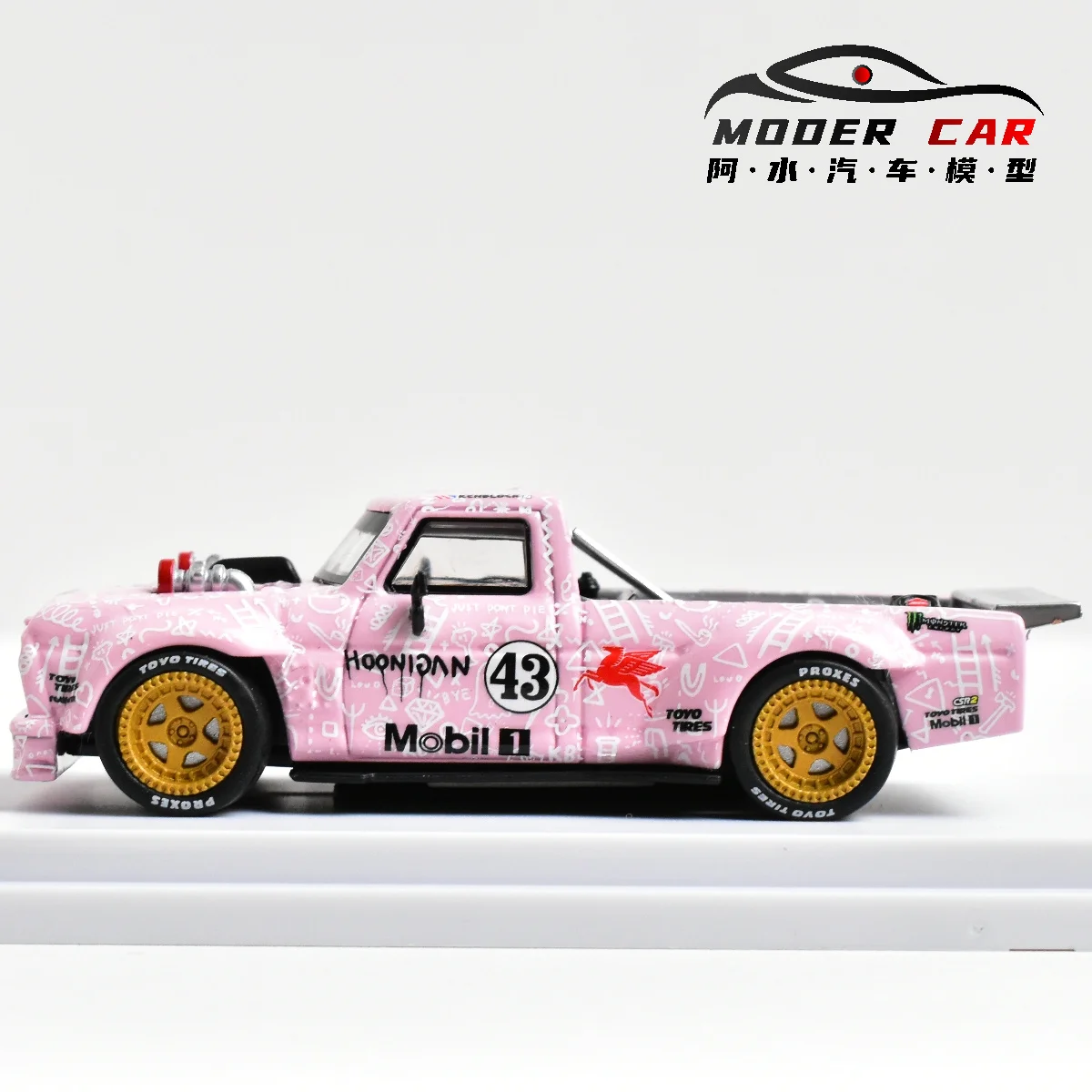 SW 1:64 RTR F150 Пикап розовый Литая под давлением модель автомобиля