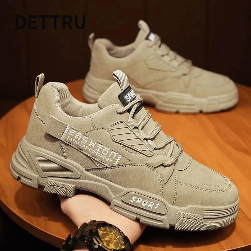 

Platform Sneakers for Men Breathable Casual Walking Sports Running Shoes Outdoor Travel Fitness Sneakers Male Vulcanized Shoes