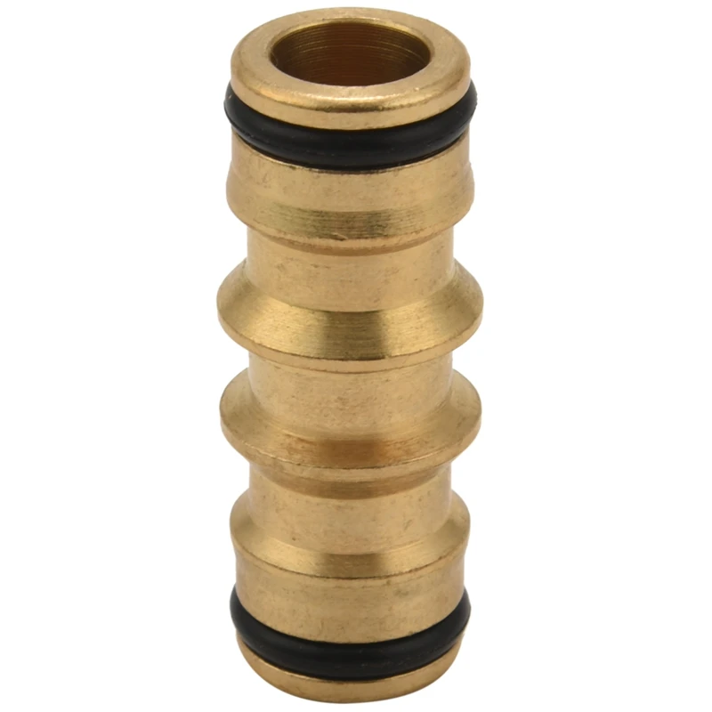 

2 Pcs Brass Garden Hose/Hosepipe Tap Connector Threaded Faucet Adapter