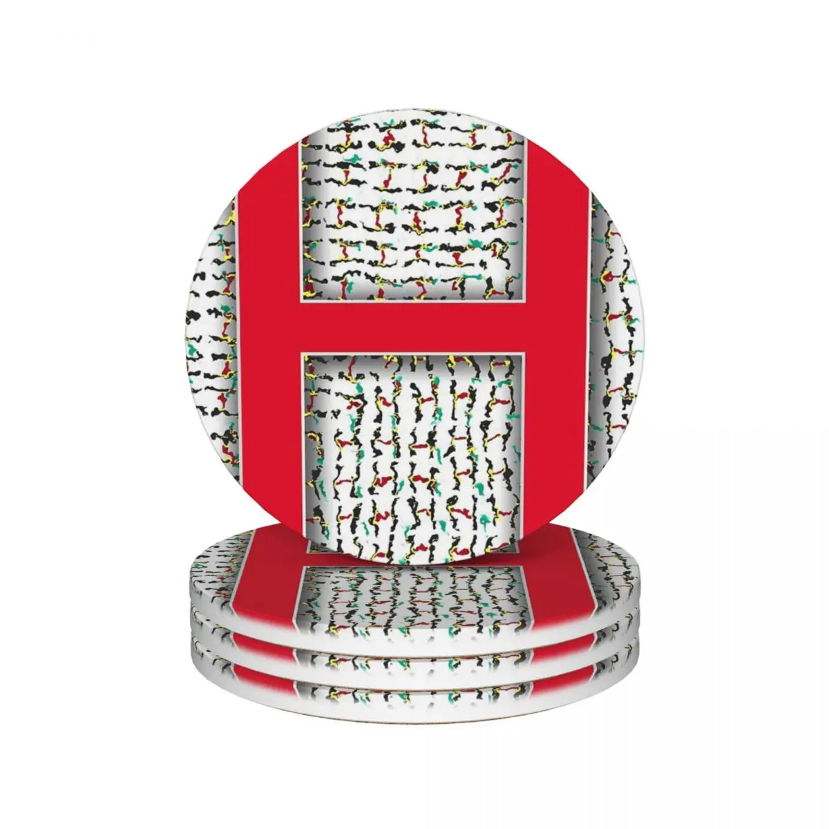 Versal H Летние керамические подставки для кухонного бара (4 шт. в упаковке)