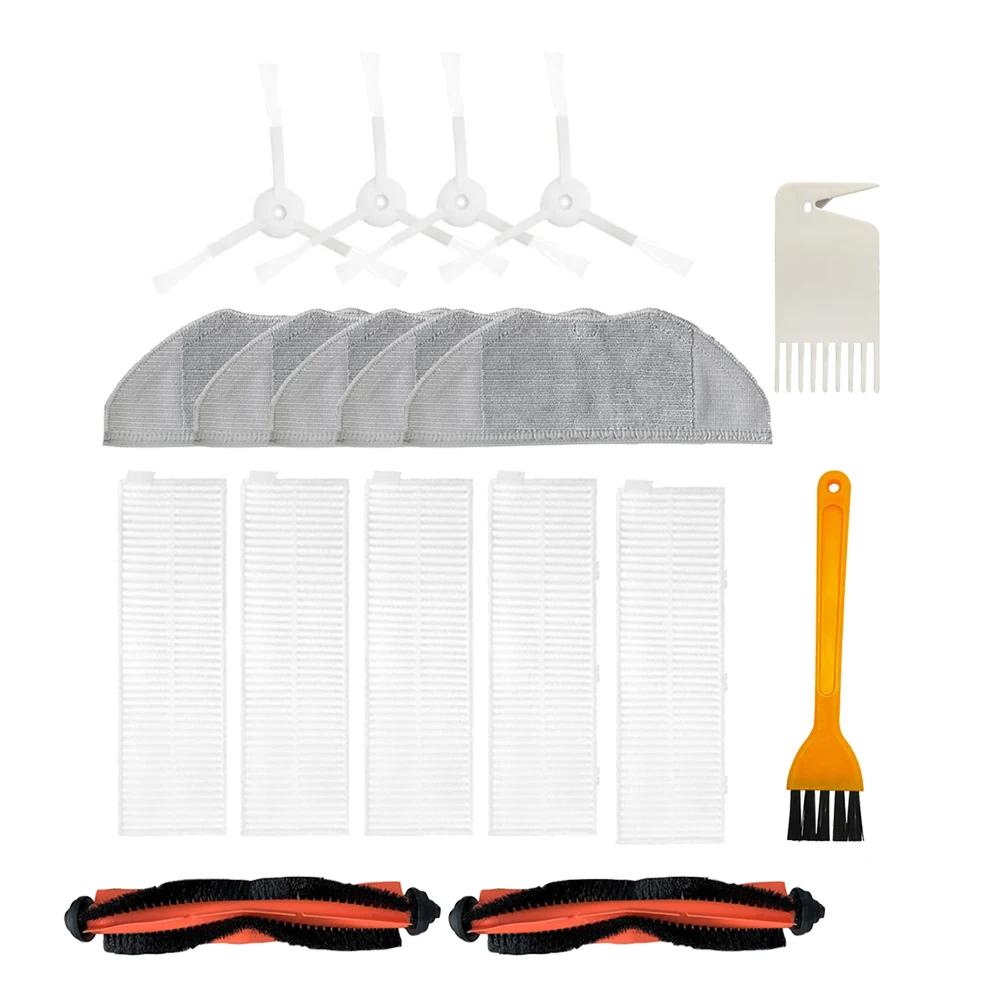 

Washable Main Brush Side Brush Hepa Filter Mop Cloth Replacement for Xiaomi Mijia G1 Robot Vacuum Cleaner Accessories