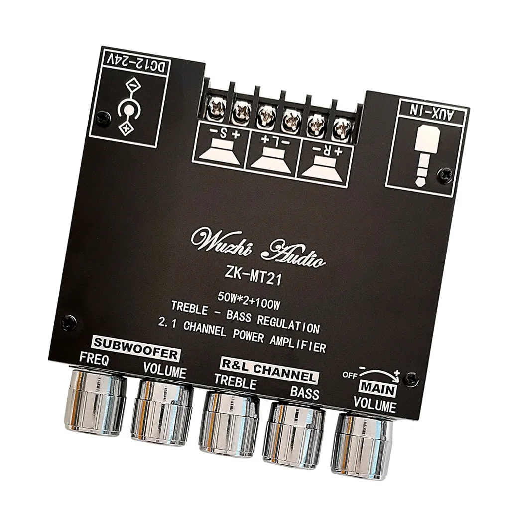 

Digital Subwoofer Power Stereo Amplifier Board Wireless Frequency Bluetooth-compatible Mini Electronic Replacement