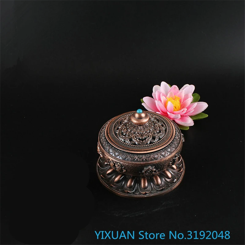 

Copper alloy eight auspicious plate incense burner incense burner buddhist hall incense burner for Buddha auspicious sandalwood