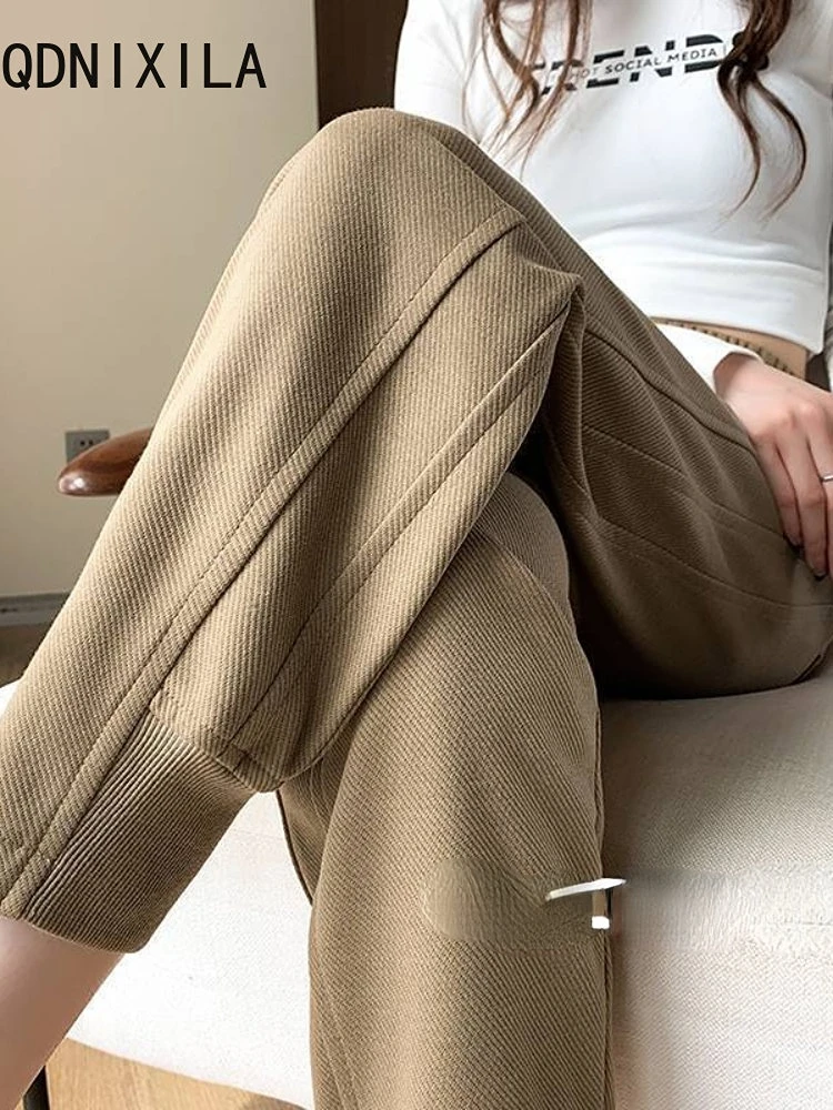 

Spring Autumn Winter New In Corset Sweatpants Women's High-waisted Casual Harlan Trousers Streetwear Women Cargo Pants Women