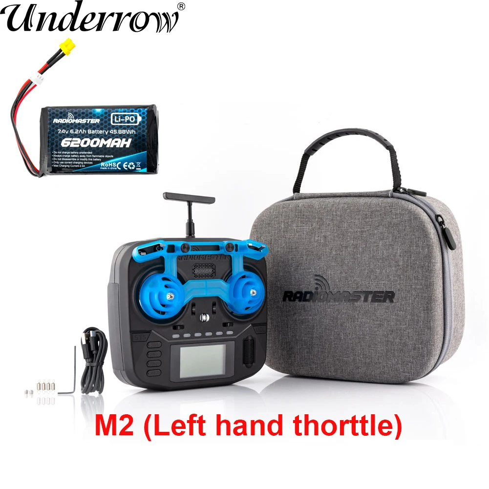 Радиомастер Boxer Hall Gimbals 2,4G ELRS 16CH передатчик пульт дистанционного управления JP4in1 CC2500 поддержка EDGETX для радиоуправляемого дрона