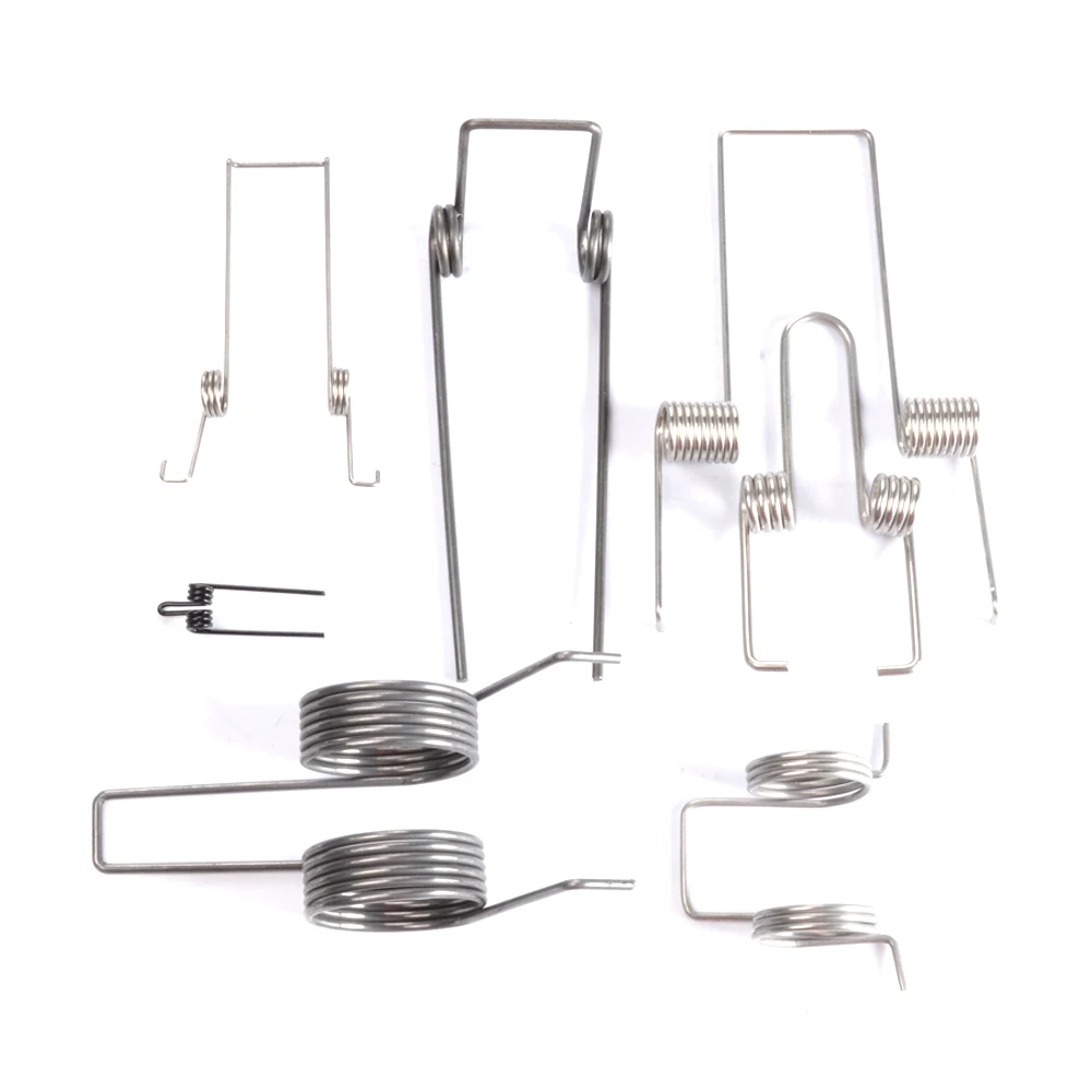 Сверхмощный 1 6 мм диаметр проволоки стали двойные спиральные пружины кручения |