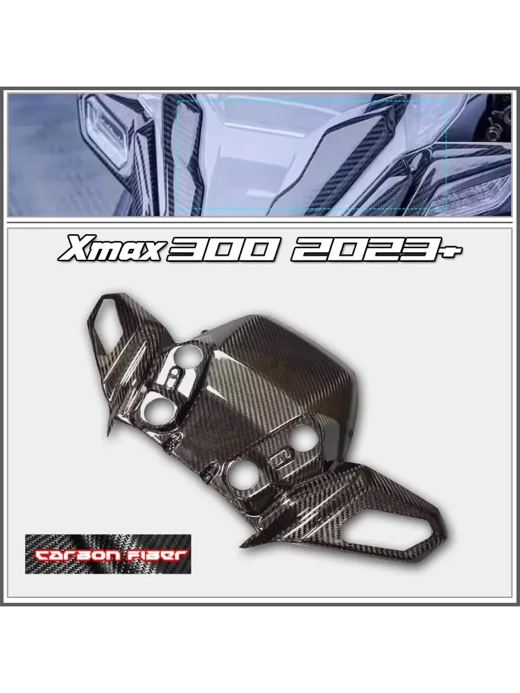 

100% углеродное волокно для YAMAHA Xmax 300 Xmax300 2023 + 2024, обтекатель для мотоцикла, скутера, боковая задняя передняя панель, крыло, кузов