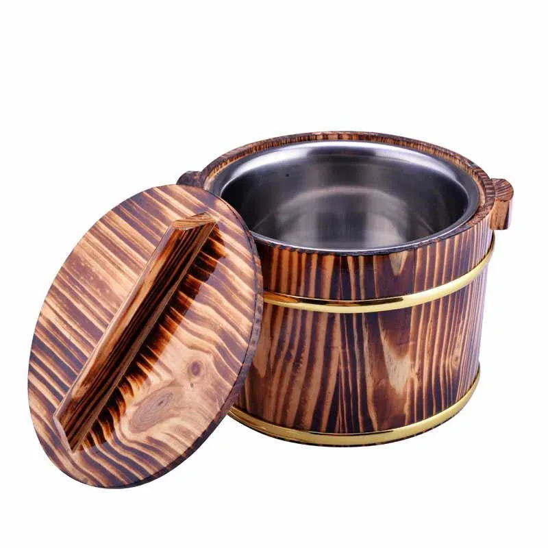 

Wooden Barrels Wooden Kegs Wooden Eater Decorative Beer Bar Photography Props Hostels Decoration Rice Bucket thermos tableware