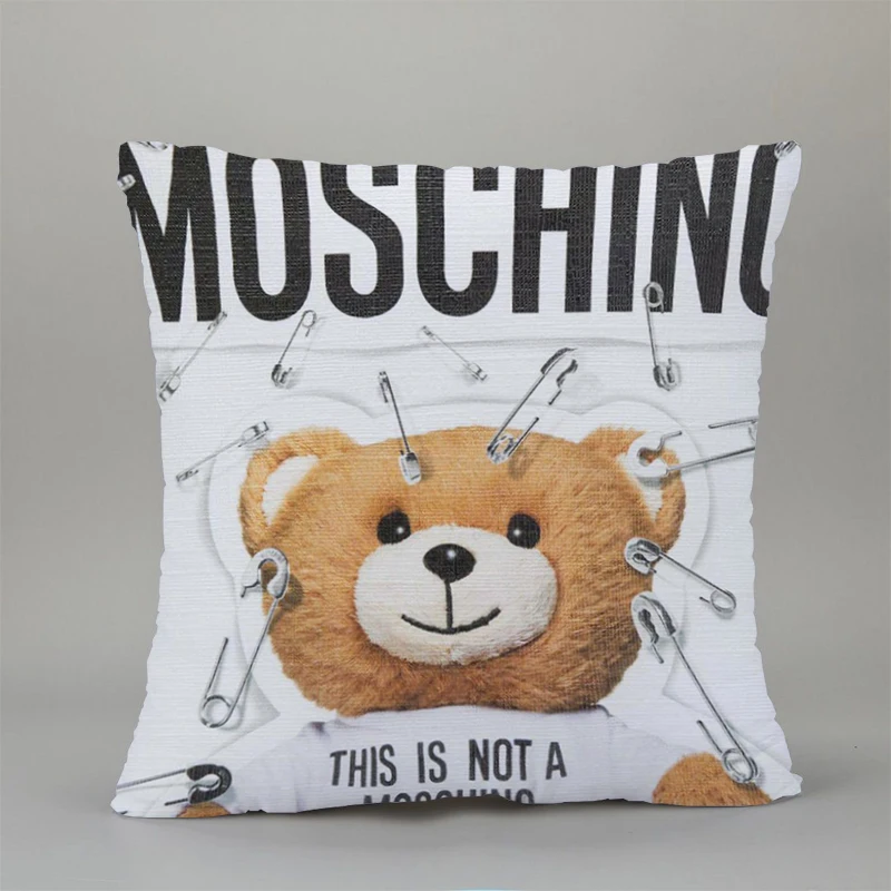 

Decorative Pillows for Sofa M-Moschino Body Pillow Covers for Bed 45x45 Cushions Covers Pillow Cover 40x40 Double Sided Printing