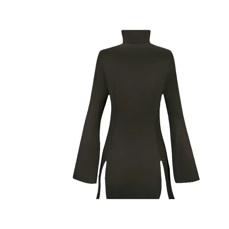 One Punch Man ужасный Торнадо косплей костюм аниме Senritsu no Tatsumaki черное платье для детей