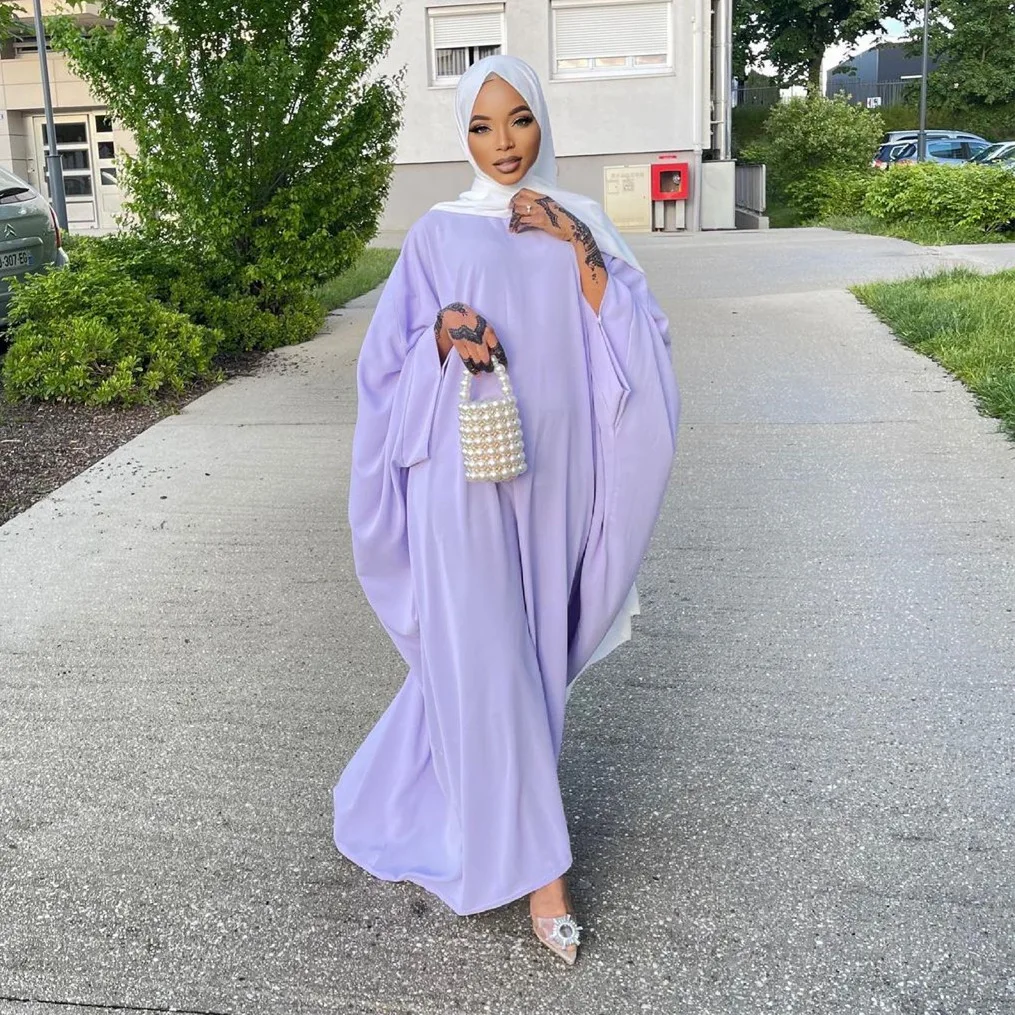 Рамадан летучая мышь цельный абайя для молитв Дубай Нида мусульманский хиджаб