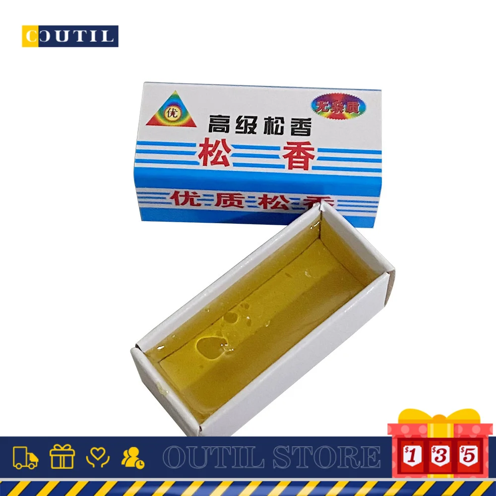

Soldering Tin Material Paste Rosin Soldering Iron Soft Solder Repair Fluxe Neutral Rosin Block High Purity Electronic Welding